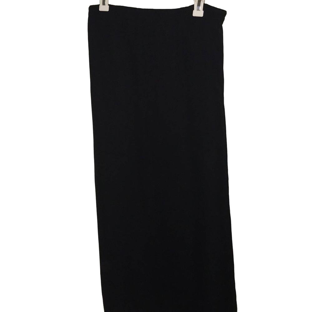 Adrianna Papell vintage long black skirt 4P